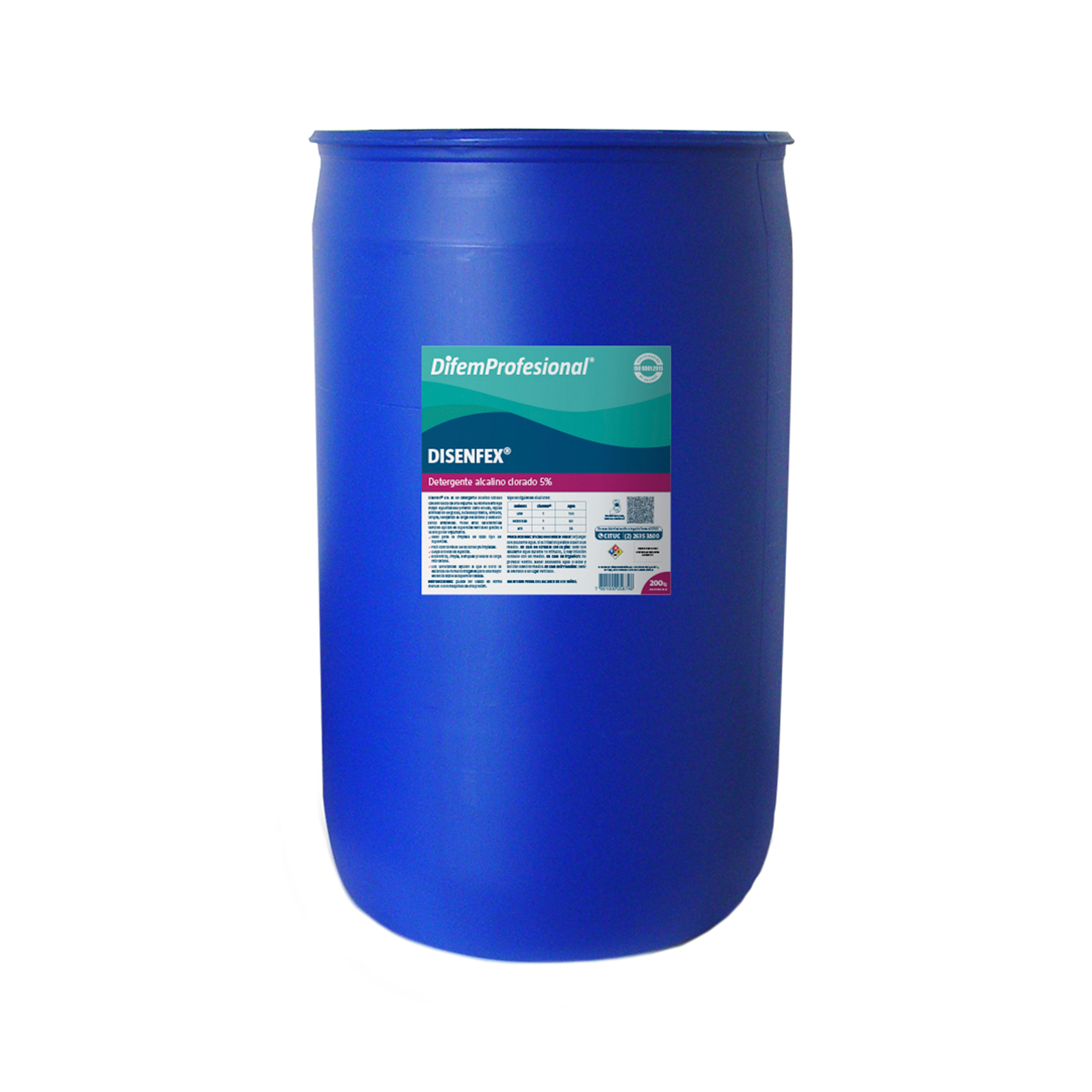 Es un producto que combina la limpieza con la desinfección, basado en cloro activo regulado en un medio alcalino con un excelente poder de espumación. Detergente clorado especial, de alto poder espumante para usar en limpieza de salas, equipos, instalaciones, contenedores y equipos de trabajo mediante limpieza manual o con maquinaria de alta presion o generadoras de espuma.