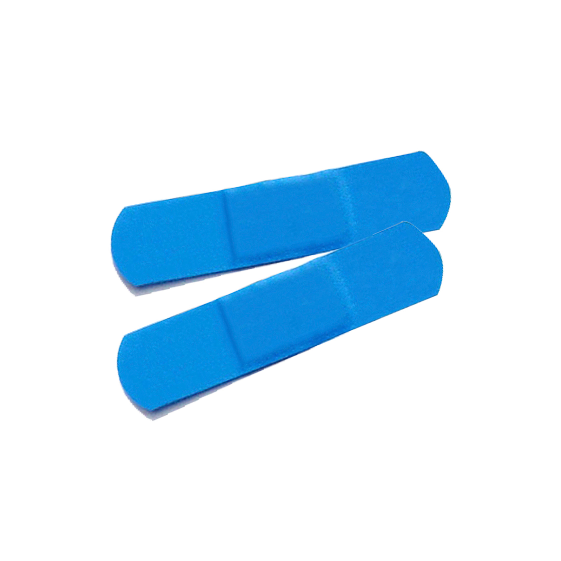 Vendas adhesivas MD han sido especialmente diseñadas pensando en la industria procesadora de alimentos, para que sean fácil y totalmente detectables en caso de que llegaran a desprenderse de la mano o del lugar de colocación. Por ello es que son de color azul intenso, para que no se confundan con los productos procesados de colores claros.