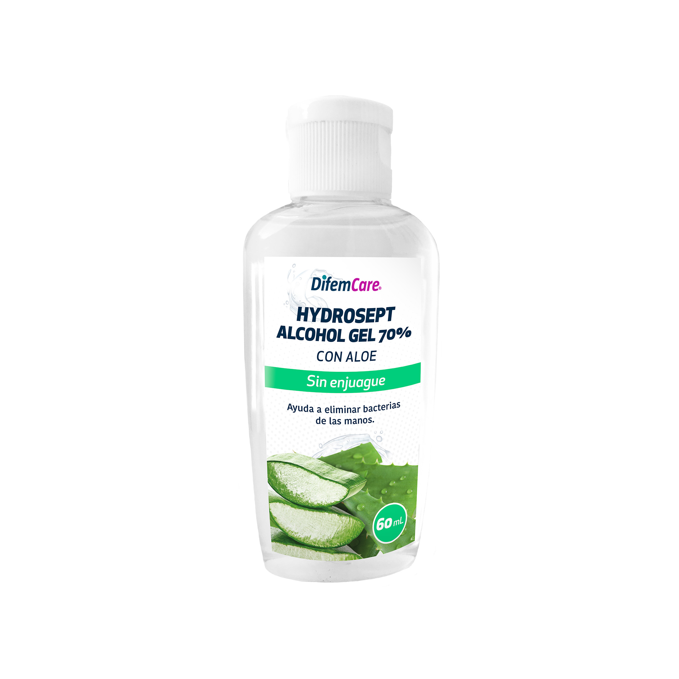 Higienizante de manos en formato gel sin enjuague. Ayuda a eliminar la suciedad y gérmenes de las manos. Formulado con Aloe vera que hidrata y protege la piel.
